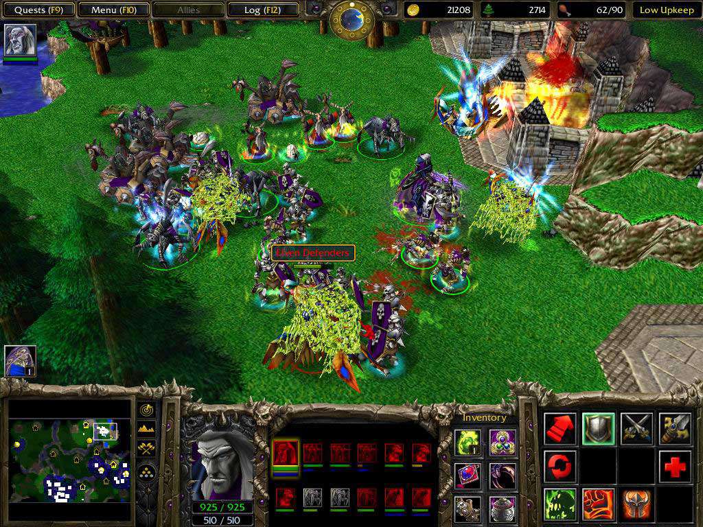 Скриншот Warcraft 3 Frozen Throne [1.26a +batlnet] (2011) PC